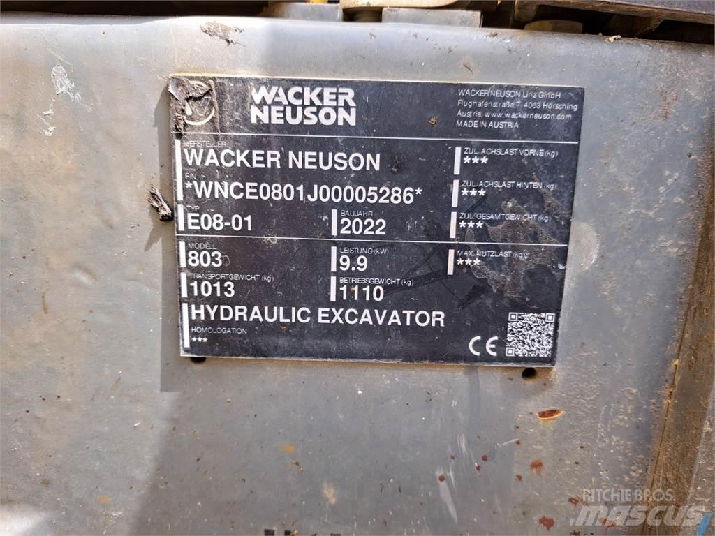 Wacker Neuson 803 Telakaivukoneet