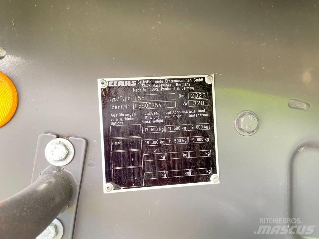 CLAAS TRION 750 Leikkuupuimurit