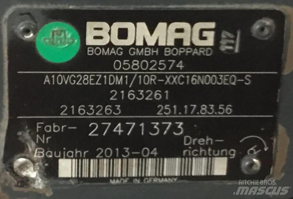 Bomag A10VG28 Hydrauliikka
