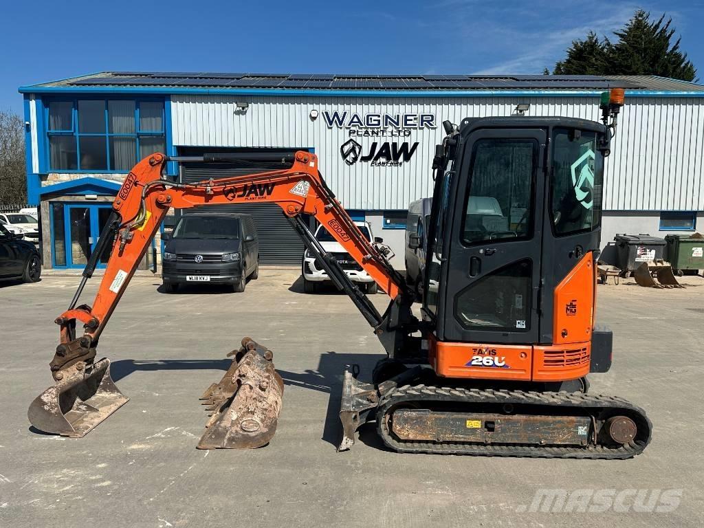 Hitachi ZX 26 U-6 Minikaivukoneet < 7t