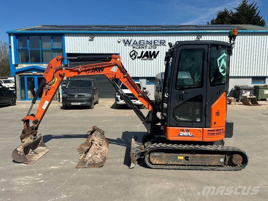 Hitachi ZX 26 U-6 Minikaivukoneet < 7t