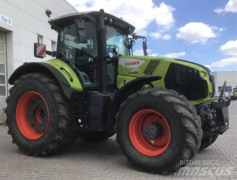 CLAAS AXION 870 Traktorit