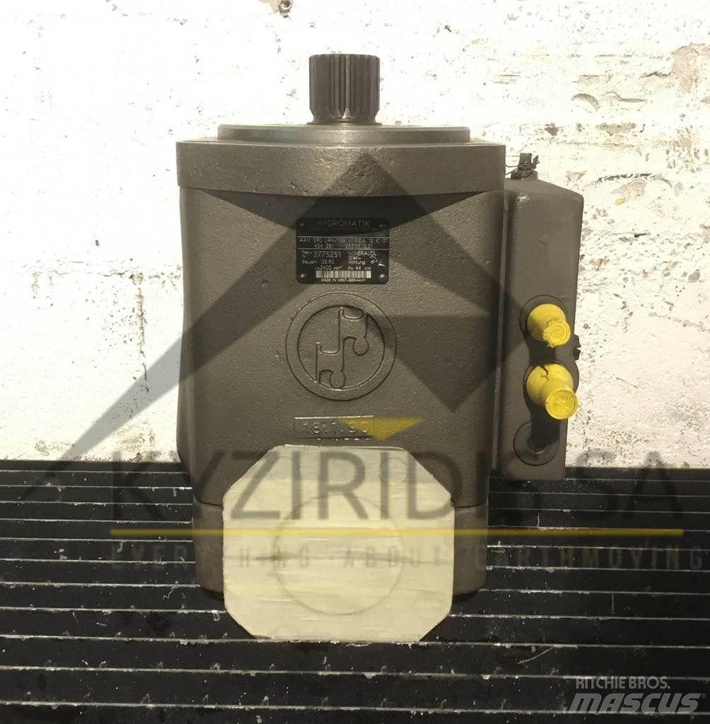 Hydromatik A4V090 Hydrauliikka
