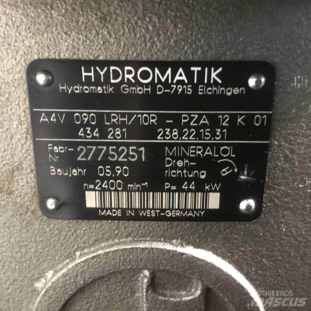 Hydromatik A4V090 Hydrauliikka