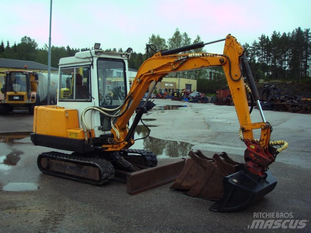 Hanix N 350-2 Minikaivukoneet < 7t
