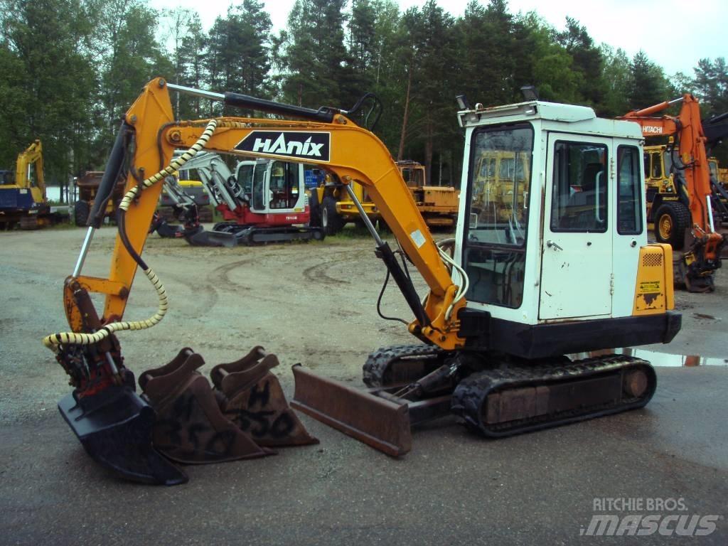 Hanix N 350-2 Minikaivukoneet < 7t