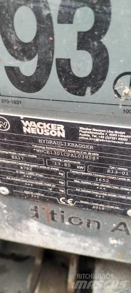 Wacker Neuson EZ 17 Minikaivukoneet < 7t