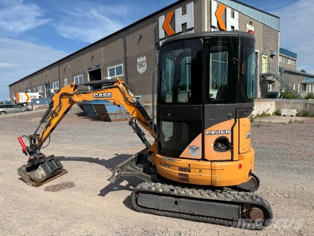 CASE CX26B Minikaivukoneet < 7t