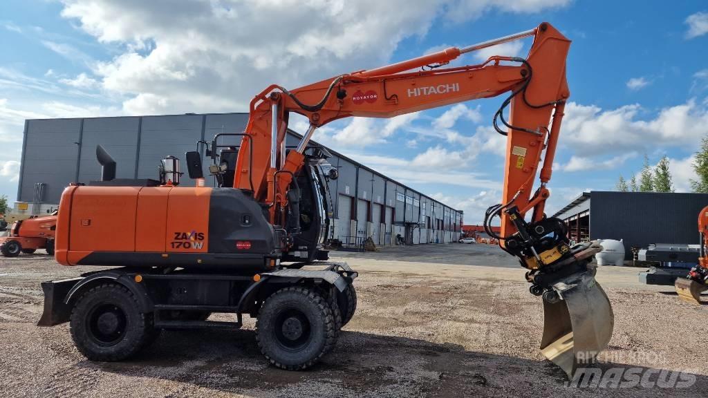 Hitachi ZX170W-5 2P Pyöräkaivukoneet