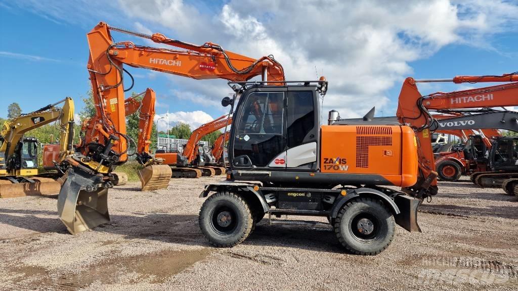 Hitachi ZX170W-5 2P Pyöräkaivukoneet