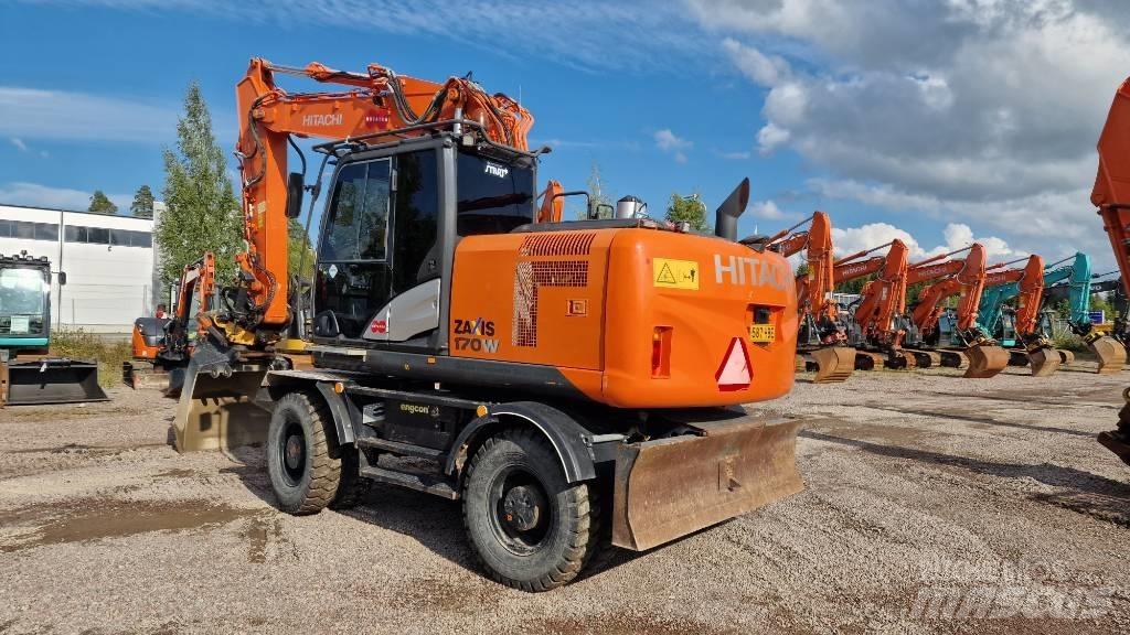 Hitachi ZX170W-5 2P Pyöräkaivukoneet