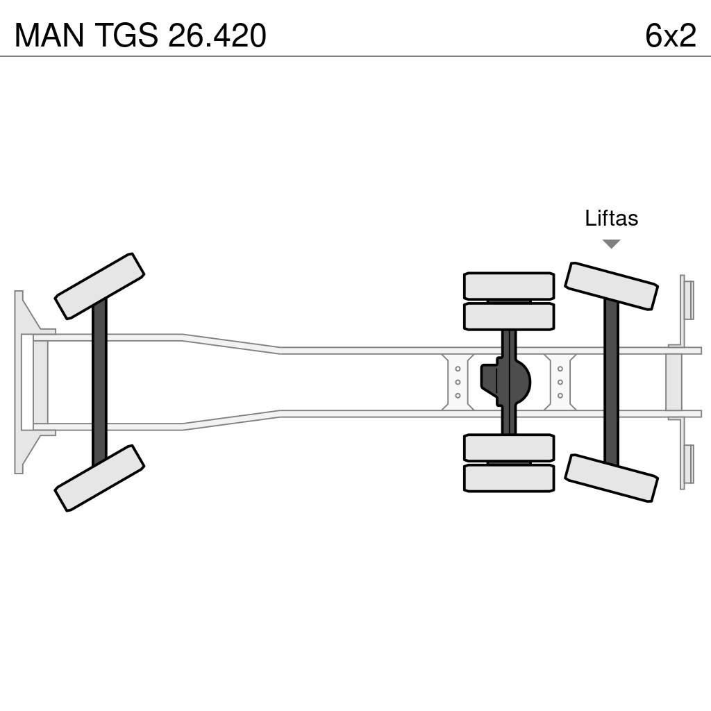 MAN TGS 26.420 Vaihtolava-autot
