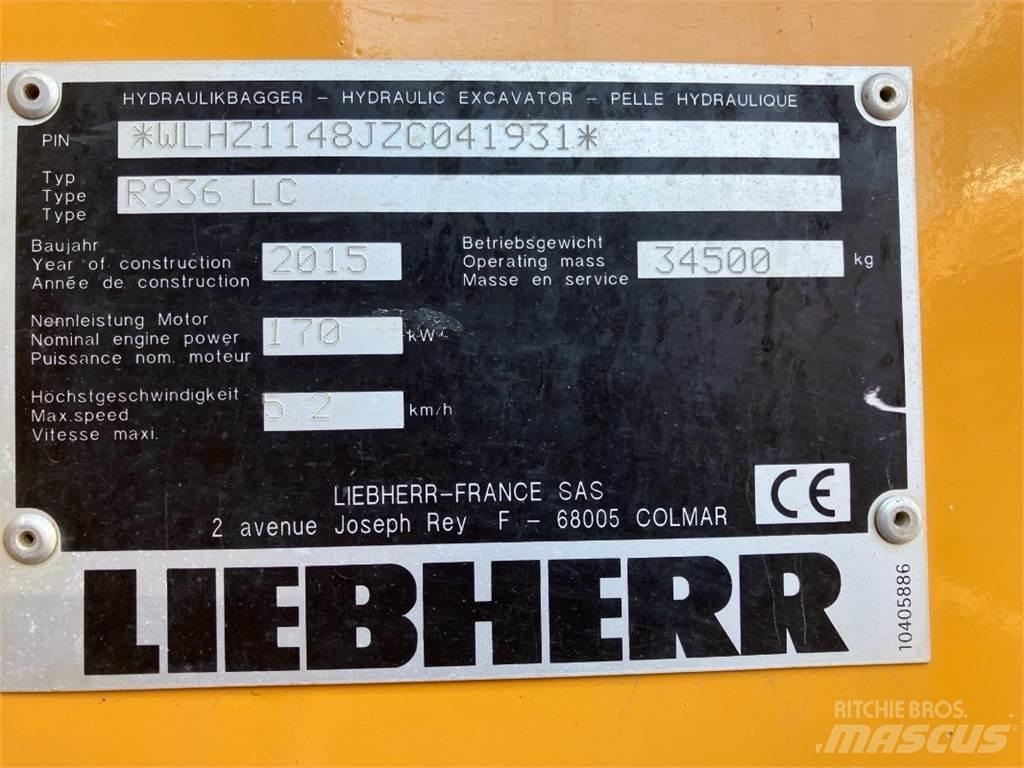 Liebherr R936 Telakaivukoneet