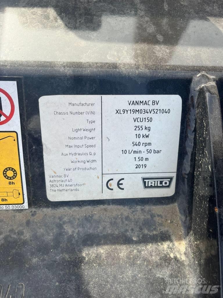 Trilo VCU 150 Ilmastajat ja sammaleenrepijät