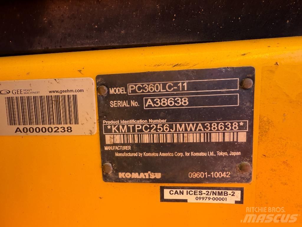 Komatsu PC360LC-11 Telakaivukoneet