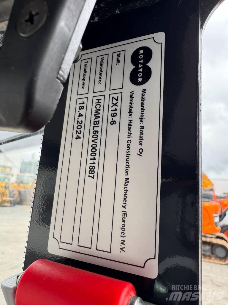 Hitachi ZX 19-6 CR Minikaivukoneet < 7t