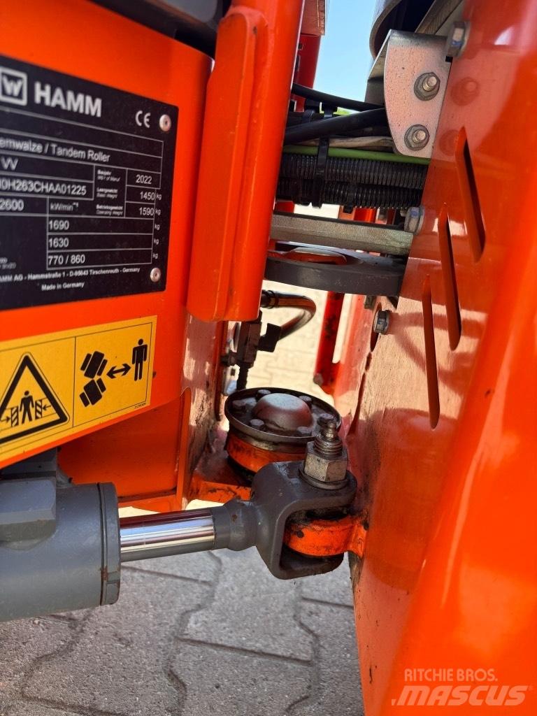 Hamm HD 8 VV Tandemjyrät