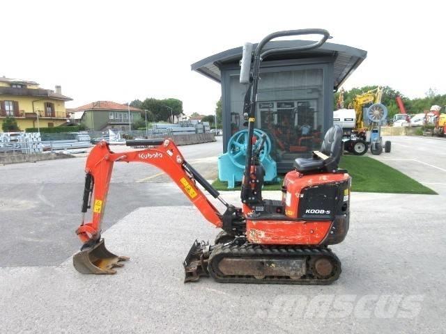Kubota K 008-5 Minikaivukoneet < 7t