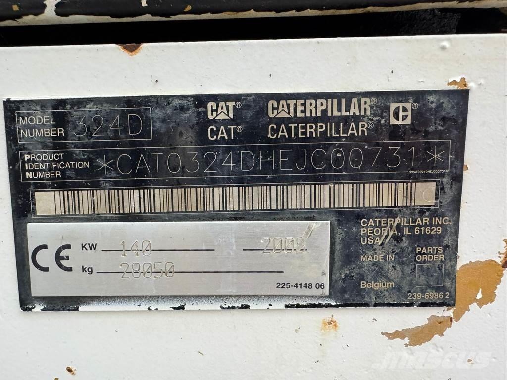 CAT 324DLN Telakaivukoneet