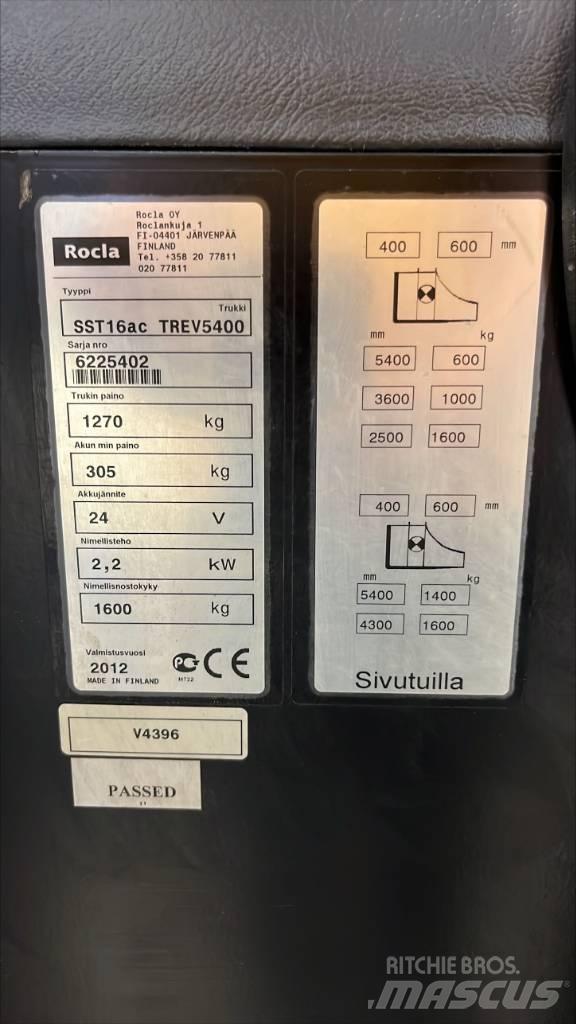 Rocla SST 16 AC Ajettavat pinoamisvaunut
