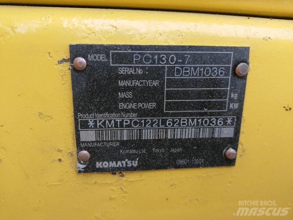 Komatsu PC130 Telakaivukoneet