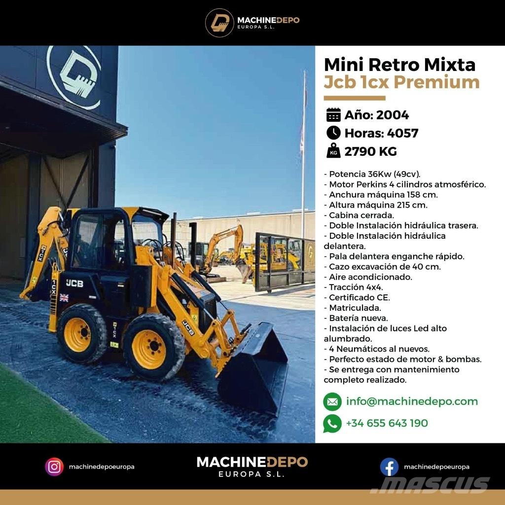 JCB 1 CX Kaivurikuormaajat