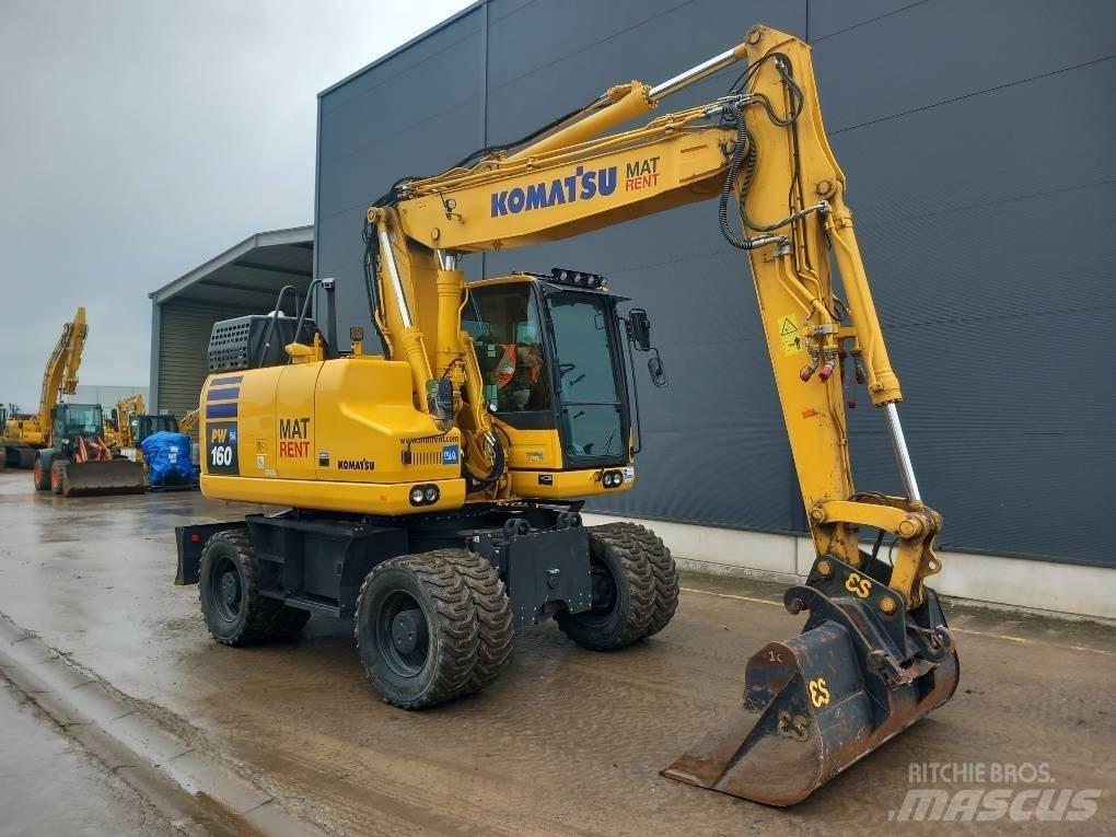 Komatsu PW160-11E0 Pyöräkaivukoneet