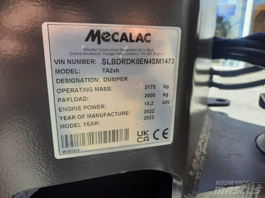 Mecalac TA2SH Minidumpperit