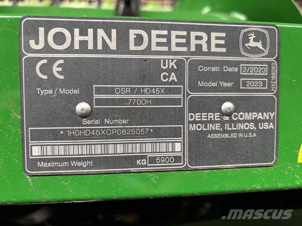 John Deere X9 1000 Leikkuupuimurit