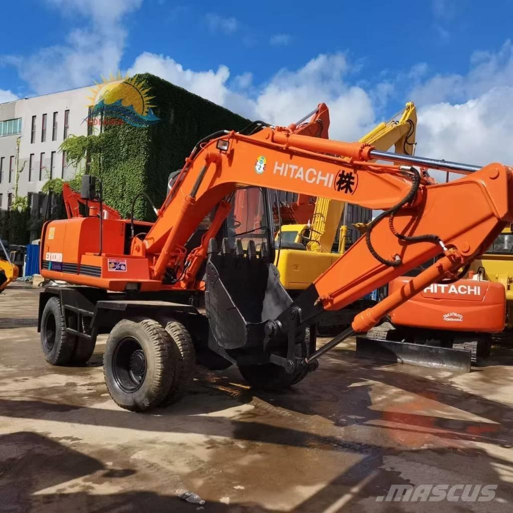 Hitachi EX 100 W D Pyöräkaivukoneet