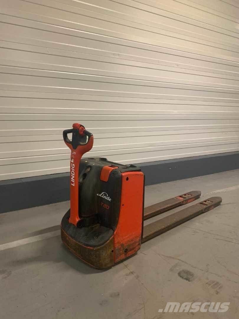 Linde T20 Käyden ajettavat pinoamistrukit