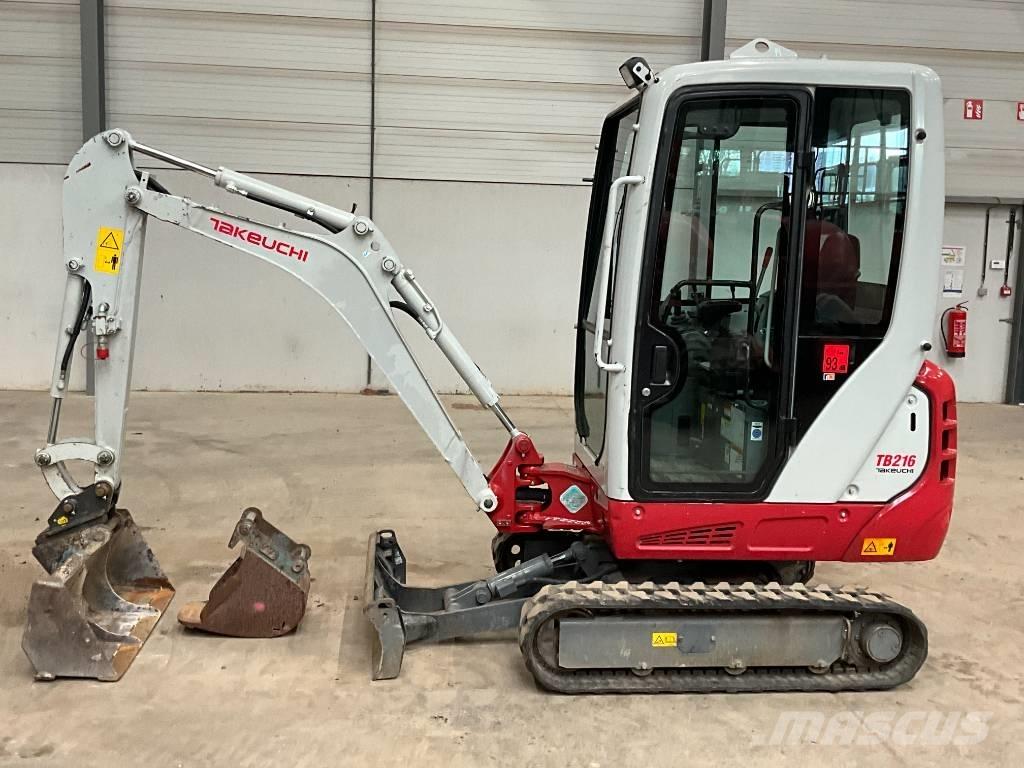 Takeuchi TB 216 Minikaivukoneet < 7t