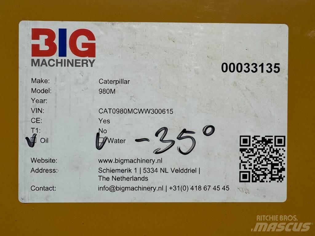 CAT 980M Pyöräkuormaajat