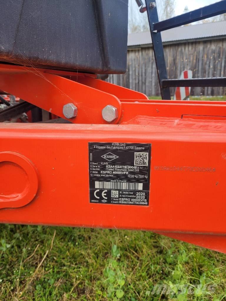 Kuhn Espro 4000R Kylvölannoittimet
