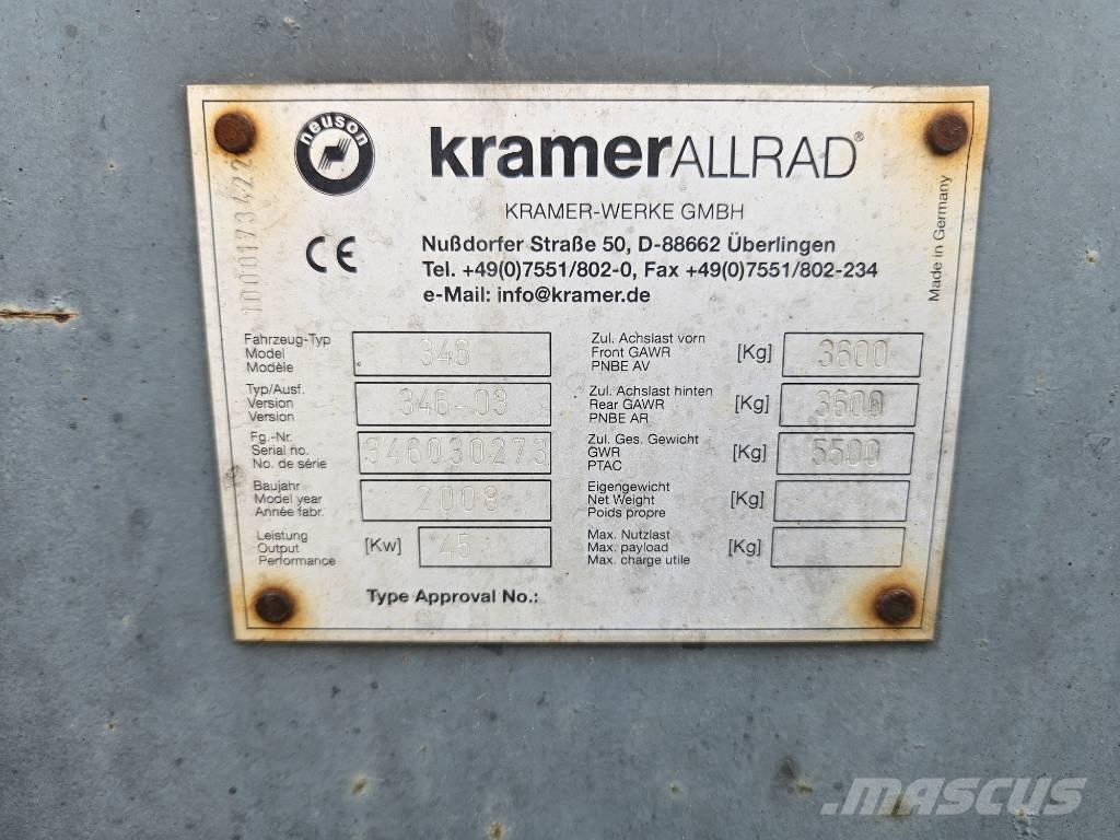Kramer-allrad 750 Pyöräkuormaajat