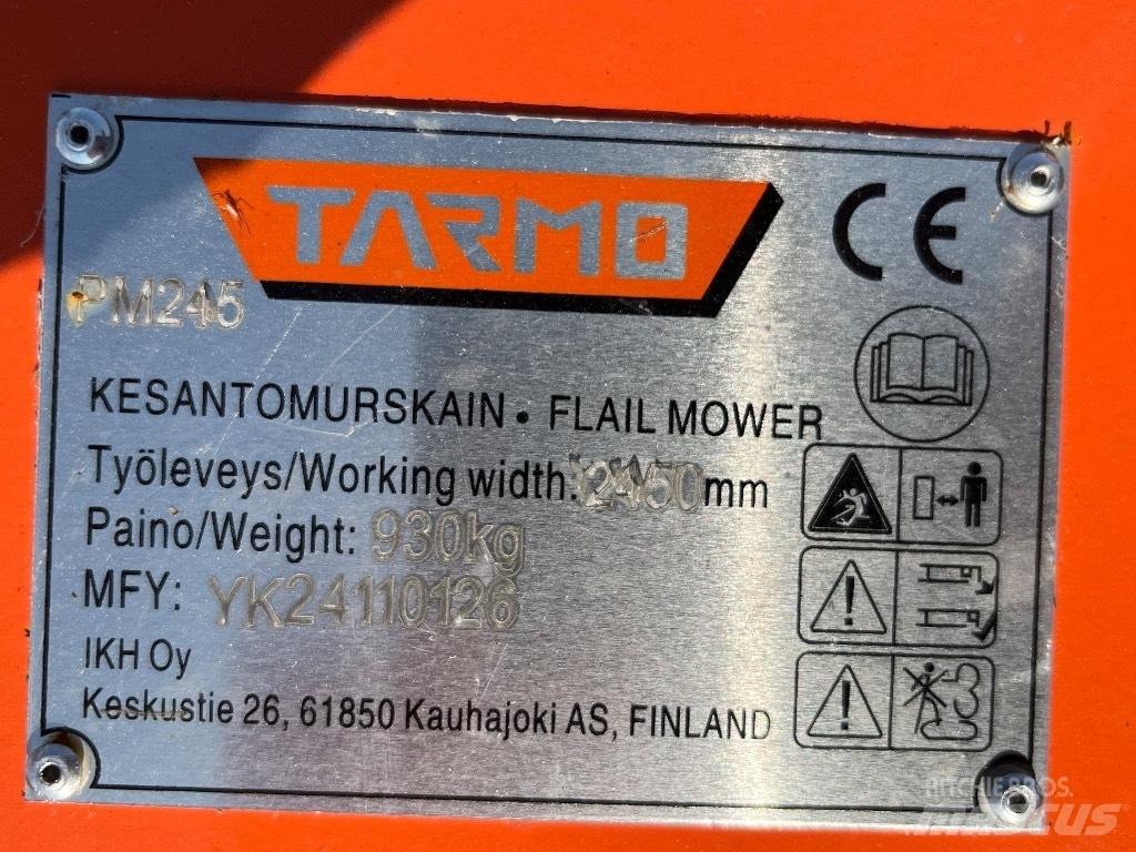 Tarmo PM 245 Kesantoleikkurit ja -murskaimet