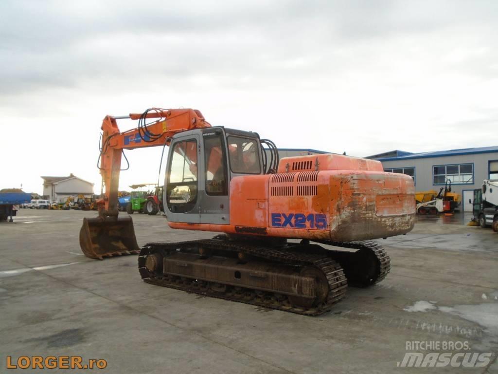 Fiat-Hitachi EX 215 Telakaivukoneet