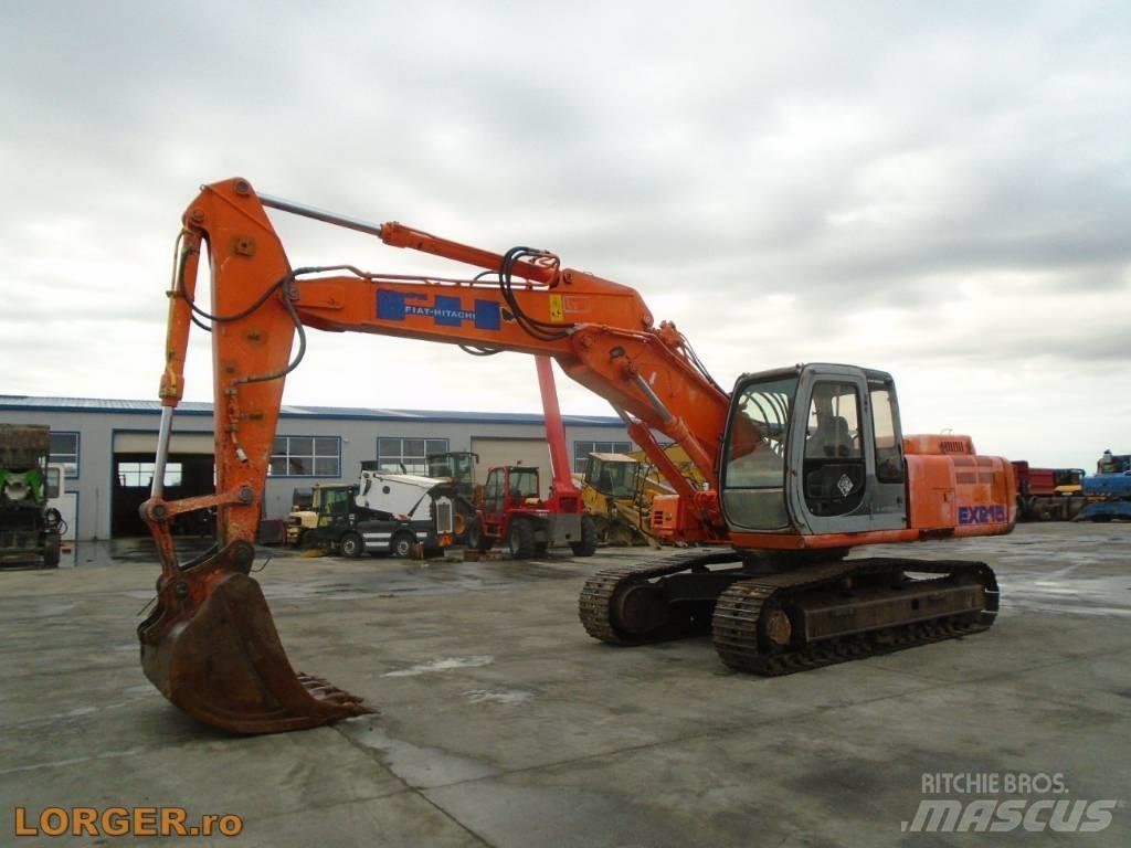 Fiat-Hitachi EX 215 Telakaivukoneet
