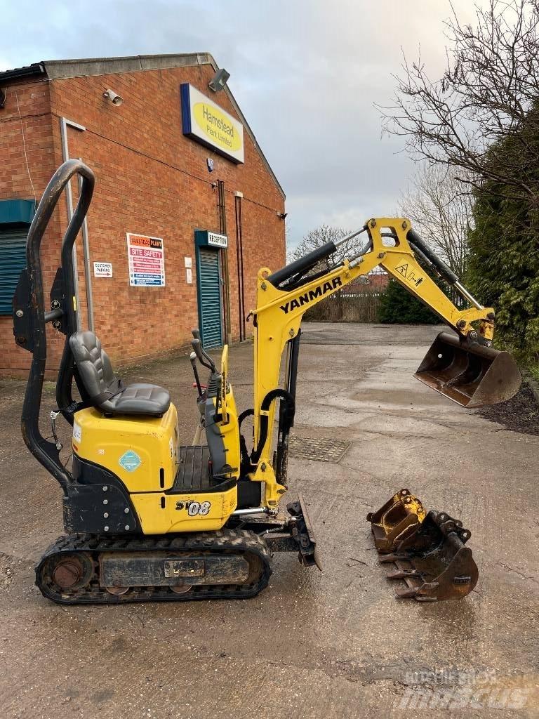 Yanmar SV 08 Minikaivukoneet < 7t
