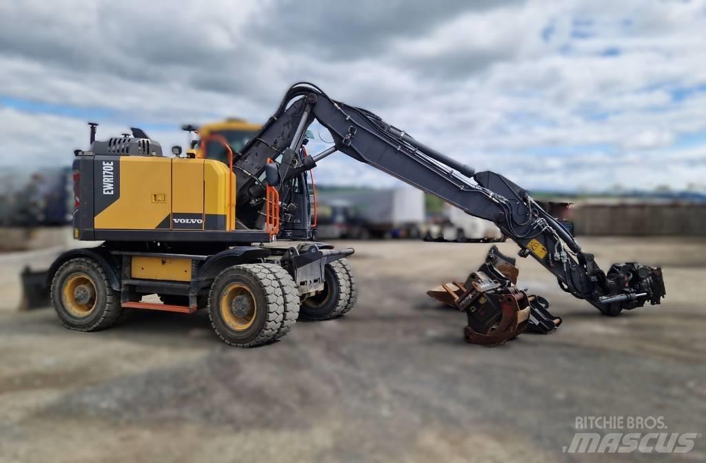 Volvo EWR 170 E Pyöräkaivukoneet