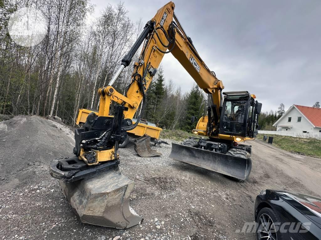 JCB JS 145 W Pyöräkaivukoneet