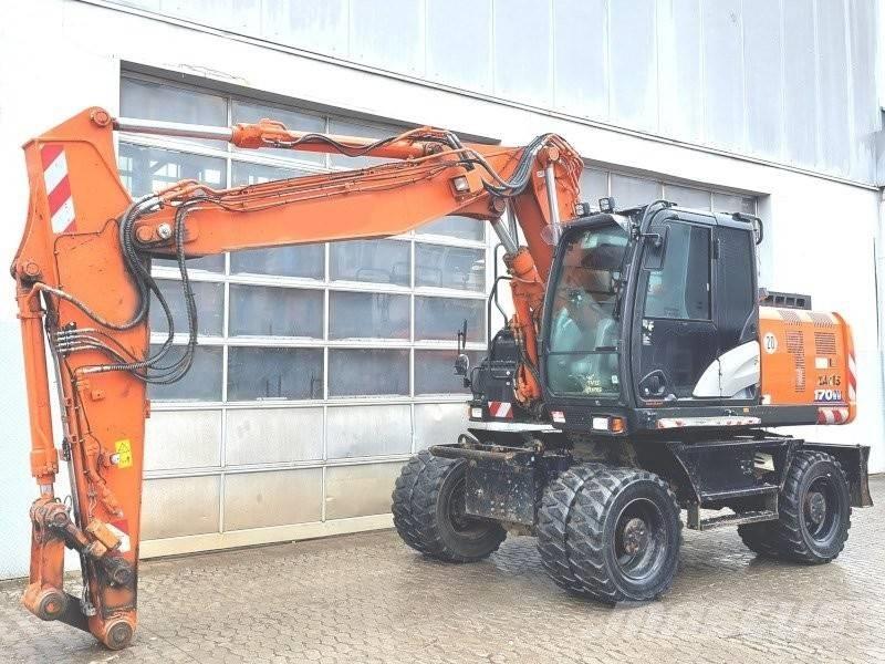 Hitachi ZX 170 W-6 Pyöräkaivukoneet
