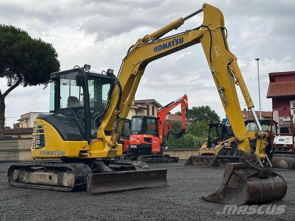 Komatsu PC55-MR3 Minikaivukoneet < 7t