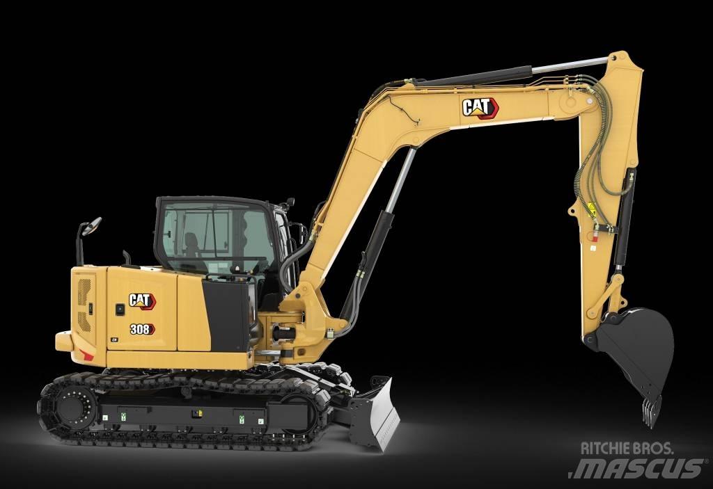 CAT 308 Midikaivukoneet 7t - 12t