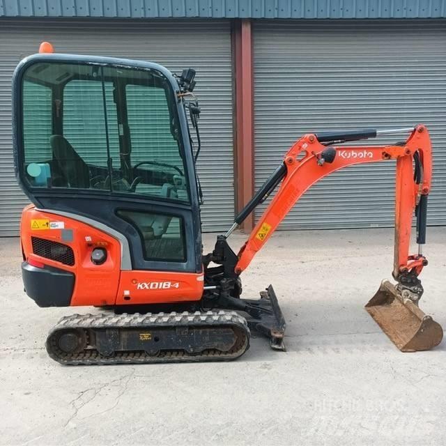 Kubota KX 018-4 Minikaivukoneet < 7t