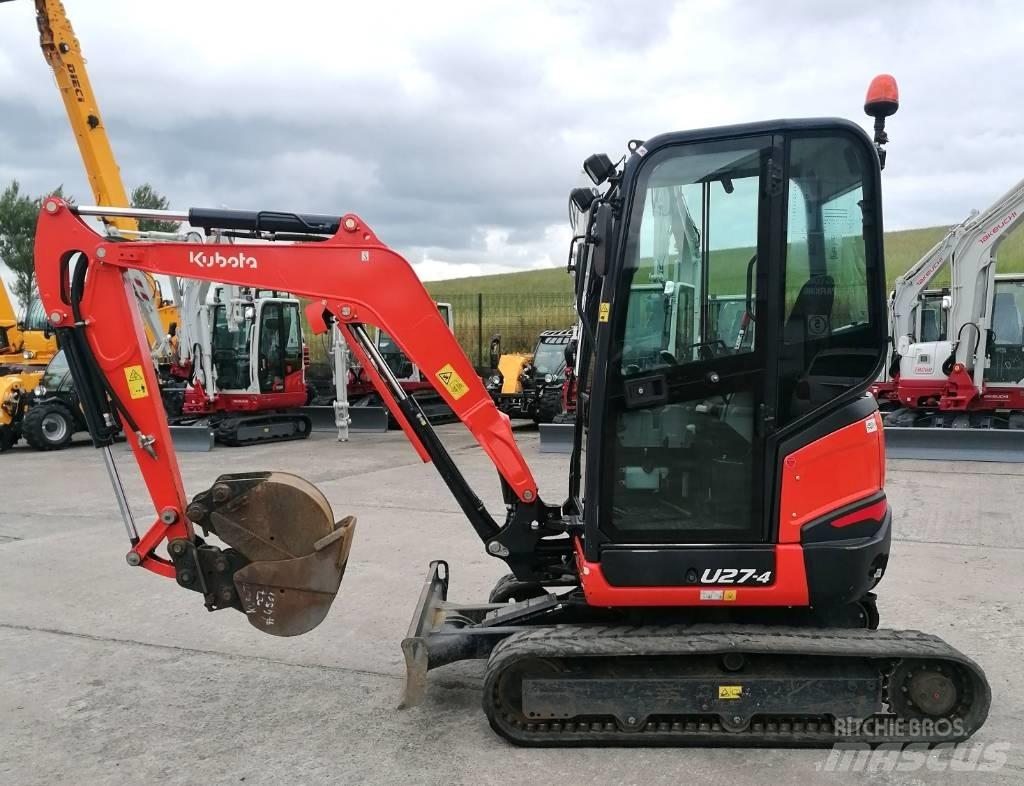Kubota U27-4 Minikaivukoneet < 7t
