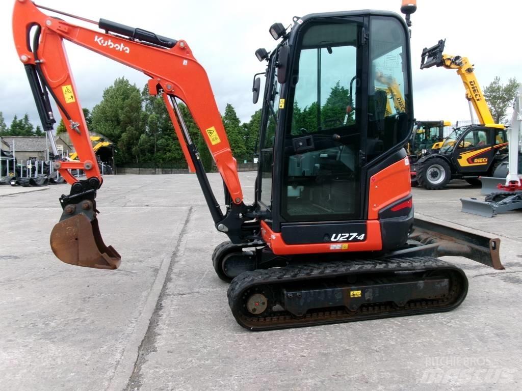 Kubota U27-4 Minikaivukoneet < 7t