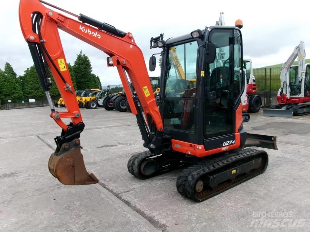 Kubota U27-4 Minikaivukoneet < 7t