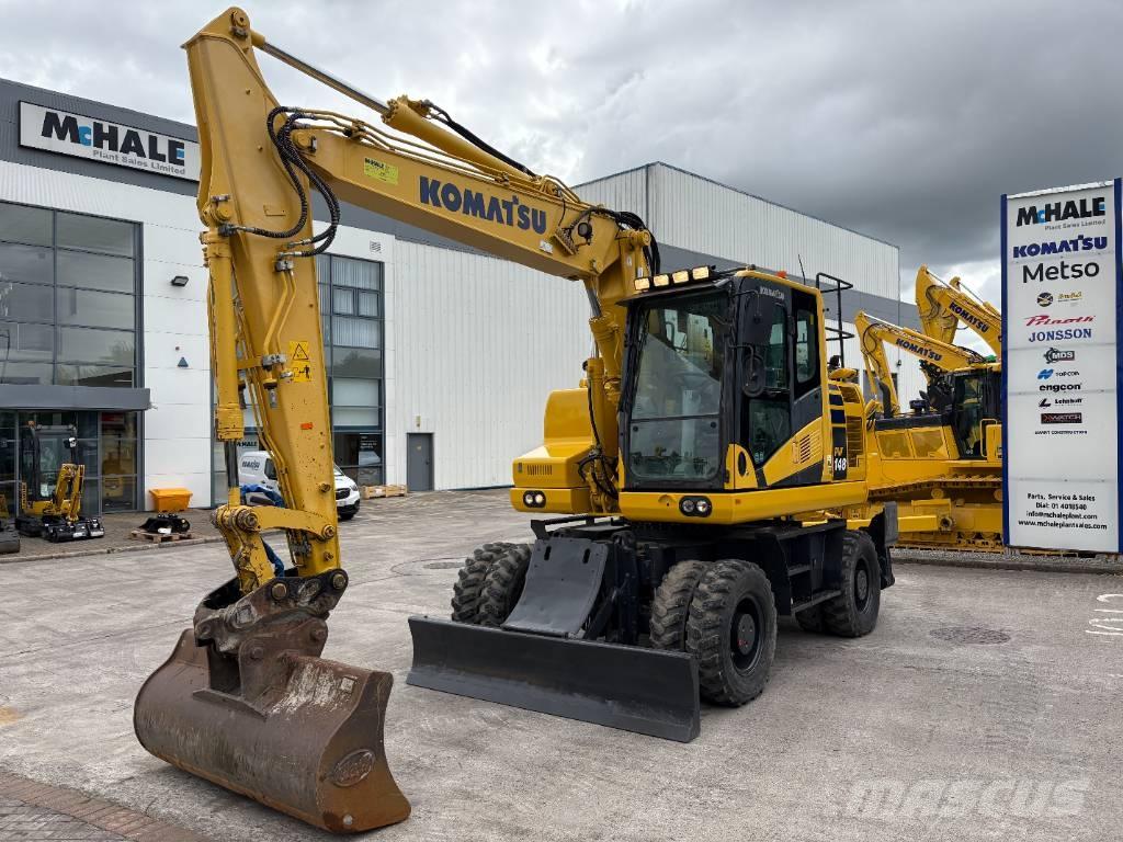Komatsu PW148-11 Pyöräkaivukoneet