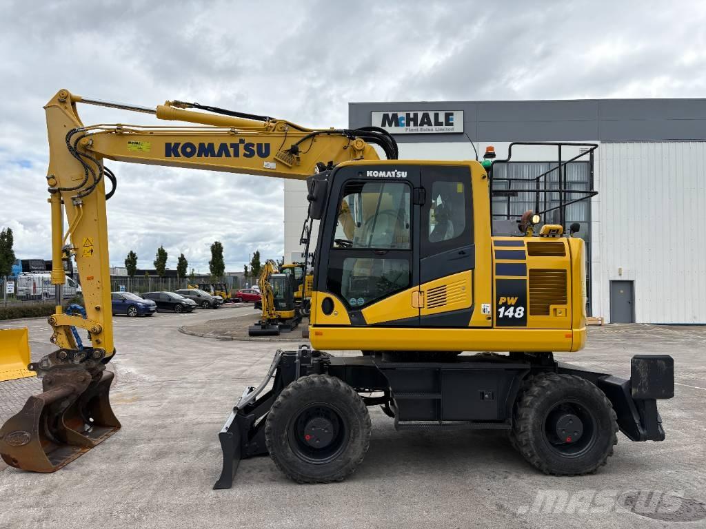 Komatsu PW148-11 Pyöräkaivukoneet